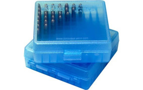BOITE DE RANGEMENT MTM 100 CARTOUCHES CALIBRE 22LR