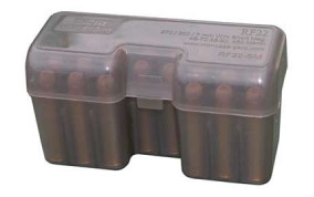 BOITE DE RANGEMENT MTM 22 CARTOUCHES CALIBRE 45/70
