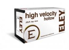 BOITE DE 50 CARTOUCHES ELEY HIGH VELOCITY CALIBRE 22LR 38GR