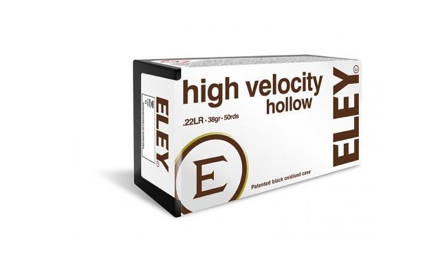 BOITE DE 50 CARTOUCHES ELEY HIGH VELOCITY CALIBRE 22LR 38GR