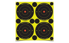 48 CIBLES AUTOCOLLANTES 3" IMPACT FLUO