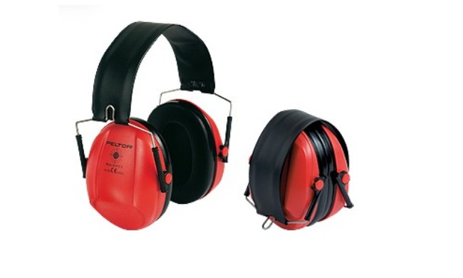 CASQUE PELTOR H515 ROUGE