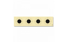 1000 CIBLES UFOLEP NUM 4 VISUELS 4.5MM 10M