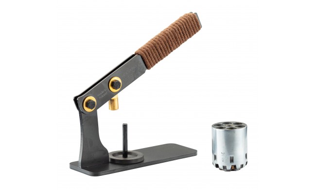 KIT BP MAKER CAL 44 : PRESSE POUR BARRILLET + SUPPORT + POIRE + KIT CARTOUCHES PAPIER + AMORCEUR