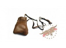 Bourse en cuir de cerf