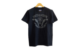 TEE SHIRT S&W BLACK 2 REVOLVERS - TAILLE XL