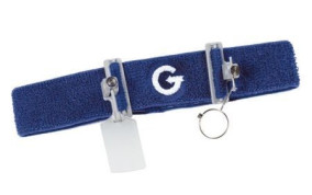 BANDEAU GEHMANN AVEC SUPPORT VERRE ET ECRAN CACHE OEIL G373