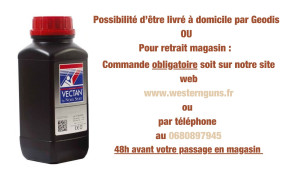 Poudre de rechargement Vectan A0 en stock chez WesternGuns !