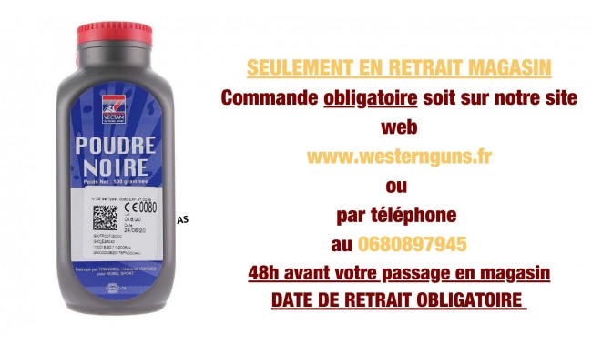 Poudre Noire PNC Chasse