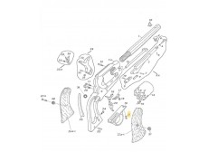 TRIGGER GUARD SCREW (0800REM-21)