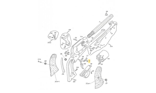 VIS DE RESSORT BILAME PATTERN PEDERSOLI 800100035