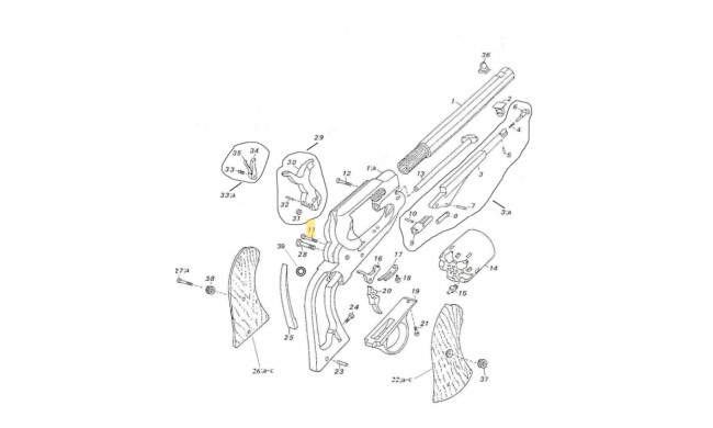 VIS DE DETENTE PATTERN PEDERSOLI 800100038