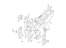 DOIGT ELEVATEUR REMINGTON PATTERN PEDERSOLI