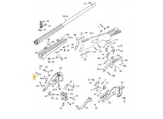 VIS ANTERIEUR DE PLATINE SHARPS PEDERSOLI M70AFM0226
