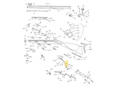 GOUPILLE DE DETENTE POSTERIEUR HAWKEN / TRYON PEDERSOLI M70COP5520
