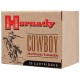 20 CARTOUCHES HORNADY 44-40 250GR COWBOY 9075