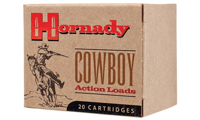 20 CARTOUCHES HORNADY 44-40 250GR COWBOY 9075