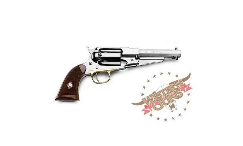 Revolver Pietta 1858 Sheriff Inox Quadrillé .44 – WesternGuns Revolver Pietta 1858 Sheriff Inox Quadrillé .44 – WesternGuns