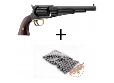 PACK PIETTA 1858 REMINGTON CAL 44 + 100 BALLES RONDES