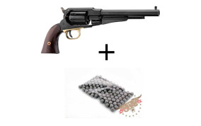 PACK PIETTA 1858 REMINGTON CAL 44 + 100 BALLES RONDES
